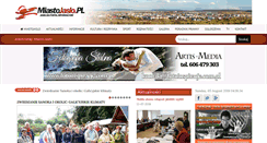 Desktop Screenshot of miastojaslo.pl